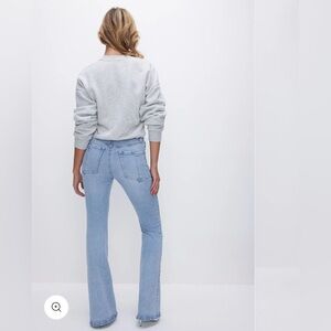Good American Good Legs Flare Jeans Size 12